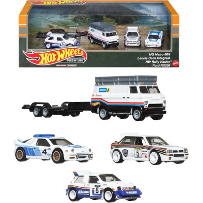 Hot Wheels 986Q-GMH39 Premium Collector Set, Assorted, Rally